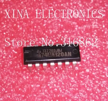 SN74ALS20AN 74ALS20AN ALS20AN ORIGINAL ROHS DIP-14 10PCS/LOT Free Shipping Electronics composition kit
SN74ALS20AN 74ALS20AN ALS20AN ORIGINAL ROHS DIP-14 10PCS/LOT Free Shipping Electronics composition kit
