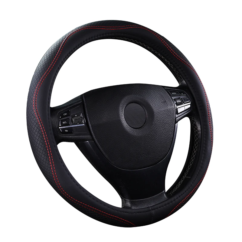 KKYSYELVA Leather Steering Wheel Covers for Car Bus Truck 36 38 40 42 45 47 50cm Diameter Auto Steering-wheel cover
KKYSYELVA Leather Steering Wheel Covers for Car Bus Truck 36 38 40 42 45 47 50cm Diameter Auto Steering-wheel cover