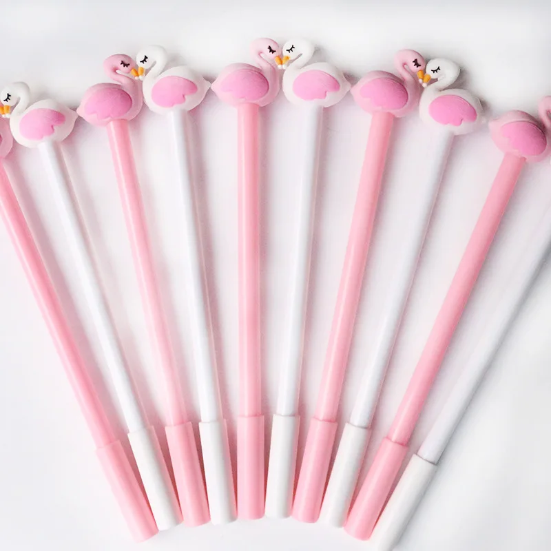2 Pcs/lot Gel Pen Cute Flamingo Black Ink Pens For Writing Pink Bird Signature Pen Office School Supplies Canetas Gift For Kids
2 Pcs/lot Gel Pen Cute Flamingo Black Ink Pens For Writing Pink Bird Signature Pen Office School Supplies Canetas Gift For Kids