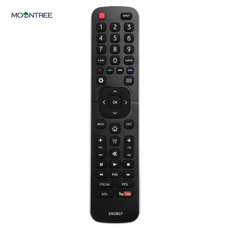 EN2B27 Замена ИК 433 мГц пульт дистанционного управления для Hisense smart TV RC3394402/01 3139 238 29621 40K321UWT 50K321UWT 55K321UWT
EN2B27 Замена ИК 433 мГц пульт дистанционного управления для Hisense smart TV RC3394402/01 3139 238 29621 40K321UWT 50K321UWT 55K321UWT