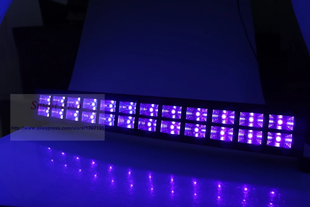 10Pcs/Lot 24LEDs 3W Led Bar Black Light UV Purple LED Wall Washer Lamp Landscape Wash Wall Lights For Indoor Entertainments
10Pcs/Lot 24LEDs 3W Led Bar Black Light UV Purple LED Wall Washer Lamp Landscape Wash Wall Lights For Indoor Entertainments