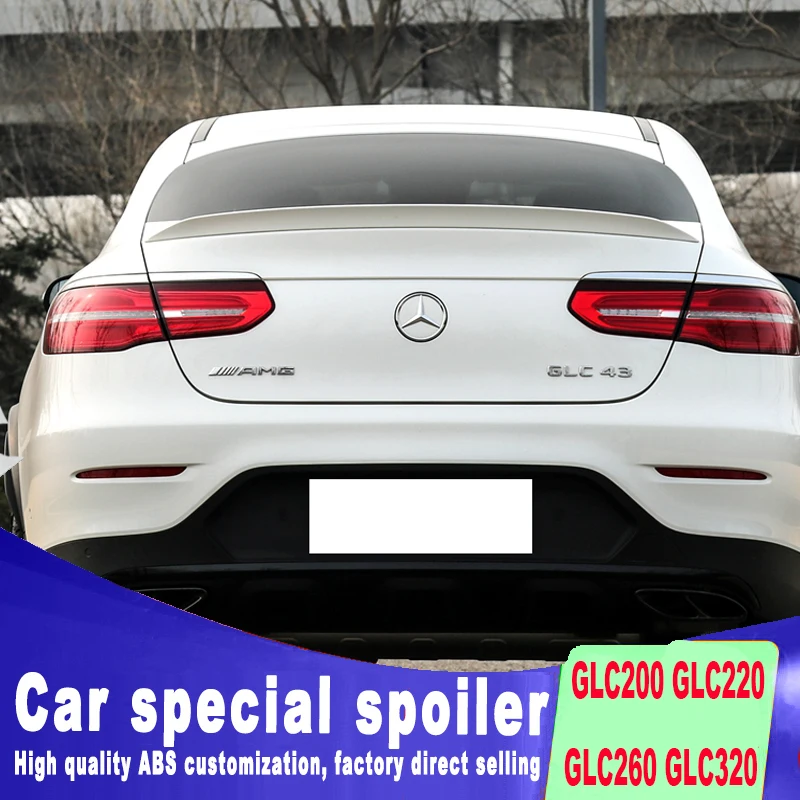 Спойлер на заднее крыло для benz GLC C43 GLC200 GLC220 GLC250 GLC300 2015 2016 2017 2018, материал АБС-пластик высокого качества
Спойлер на заднее крыло для benz GLC C43 GLC200 GLC220 GLC250 GLC300 2015 2016 2017 2018, материал АБС-пластик высокого качества