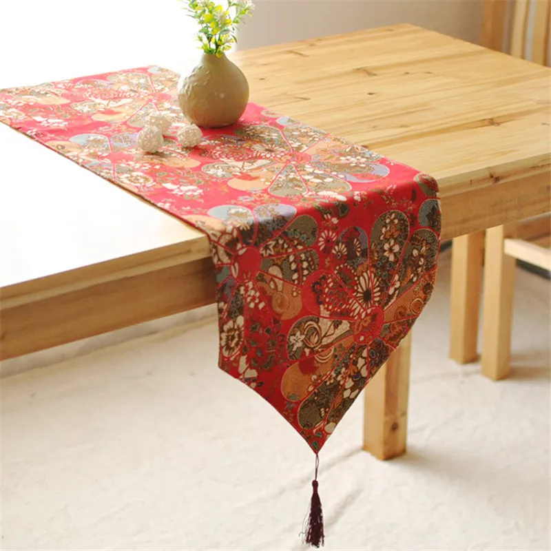 BZ393 Japanese elegant linen table runner wind retro coffee table restaurant decoration flag
BZ393 Japanese elegant linen table runner wind retro coffee table restaurant decoration flag