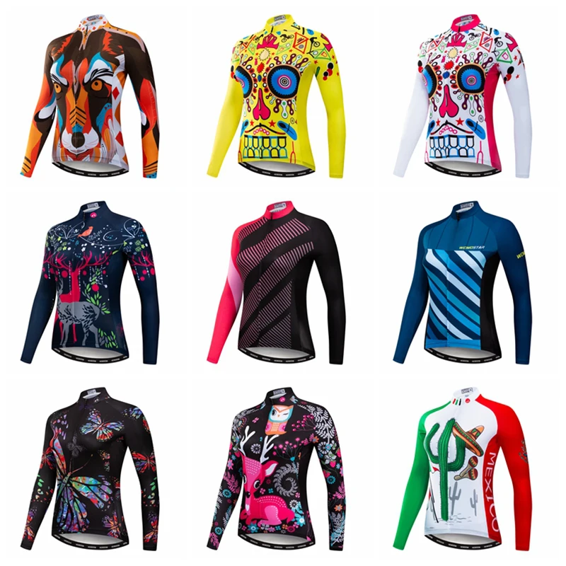 Pro Team Cycling Jersey Women Autumn Long Sleeve mtb Bike Maillot Ciclismo Outdoor Racing Sport Bicycle Shirt Top Butterfly Top
Pro Team Cycling Jersey Women Autumn Long Sleeve mtb Bike Maillot Ciclismo Outdoor Racing Sport Bicycle Shirt Top Butterfly Top