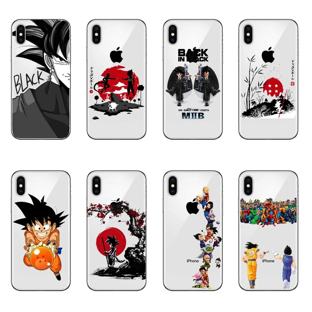 Жёсткий поликарбонатный чехол Dragon Ball Z Super DBZ Goku DBS для Apple iPhone 5 5s Se 6 6s 7 8 Plus X XR XS