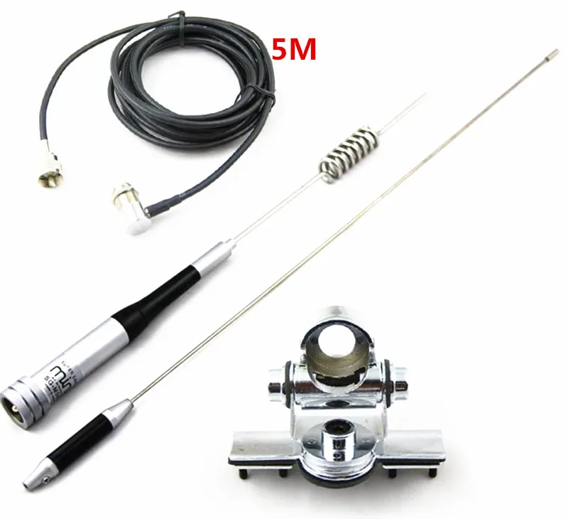 SG-M507 Vehicle Radio Antenna UV Dual-Segment Vehicle Interphone Antenna High Gain Antenna Set
SG-M507 Vehicle Radio Antenna UV Dual-Segment Vehicle Interphone Antenna High Gain Antenna Set