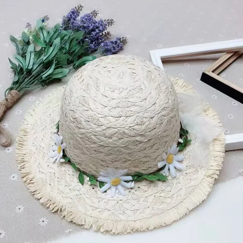 Rural Style Flower Cane Chidren Straw Hat Spring Summer Brand Wide Brim Sun Hat For girl and boy 52-53cm
Rural Style Flower Cane Chidren Straw Hat Spring Summer Brand Wide Brim Sun Hat For girl and boy 52-53cm
