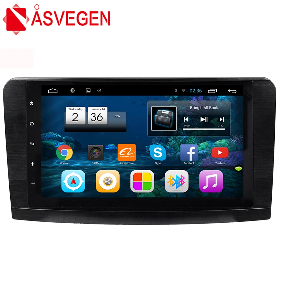 Asvegen Android Quad Core 9'' Touch Car Radio Stereo GPS Navigation For Benz ML W164/GL X164 ML350 ML320 ML280 GL350 GL450
Asvegen Android Quad Core 9'' Touch Car Radio Stereo GPS Navigation For Benz ML W164/GL X164 ML350 ML320 ML280 GL350 GL450