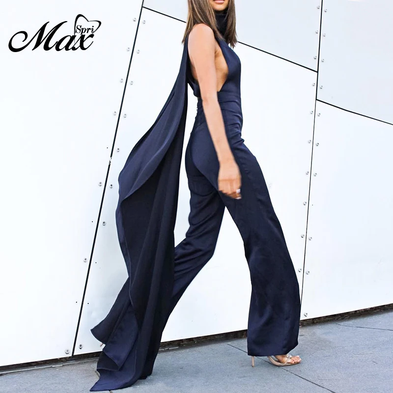 Max Spri 2019 New Vestidos Women Sexy Cloak Sleeveless Hollow Out Backless Lace Up Jumpsuit Party Summer Full Length Jumpsuit
Max Spri 2019 New Vestidos Women Sexy Cloak Sleeveless Hollow Out Backless Lace Up Jumpsuit Party Summer Full Length Jumpsuit