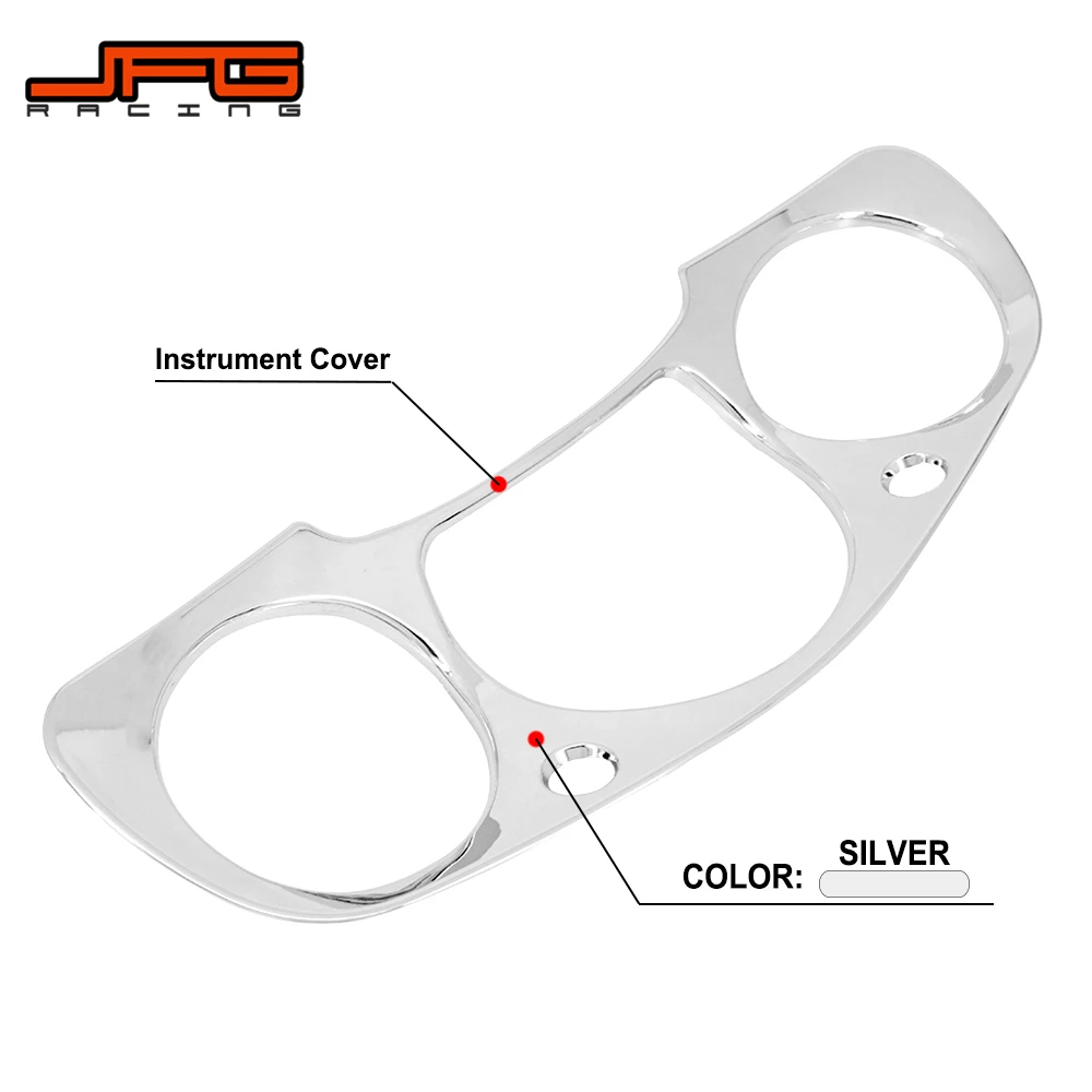Motorcycle Chrome Tachometer Speedometer Meter Gauge Trims Instrument Panel Accent For HONDA Goldwing GL1800 2005
Motorcycle Chrome Tachometer Speedometer Meter Gauge Trims Instrument Panel Accent For HONDA Goldwing GL1800 2005