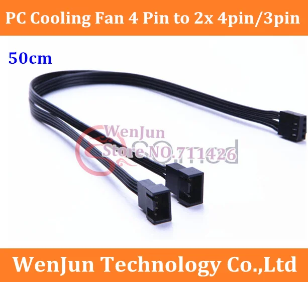 Best Price for 50cm 4 Pin to 2x 3pin/4pin PWM Convert Connector Extension Cable make by 22AWG wire
Best Price for 50cm 4 Pin to 2x 3pin/4pin PWM Convert Connector Extension Cable make by 22AWG wire