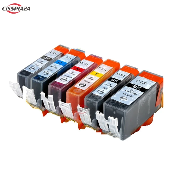 Чисsplaza 6 шт. PGI220 CLI221 совместимый чернильный картридж, совместимый с Canon PIXMA MP980, для американской версии, для PGI-220
Чисsplaza 6 шт. PGI220 CLI221 совместимый чернильный картридж, совместимый с Canon PIXMA MP980, для американской версии, для PGI-220