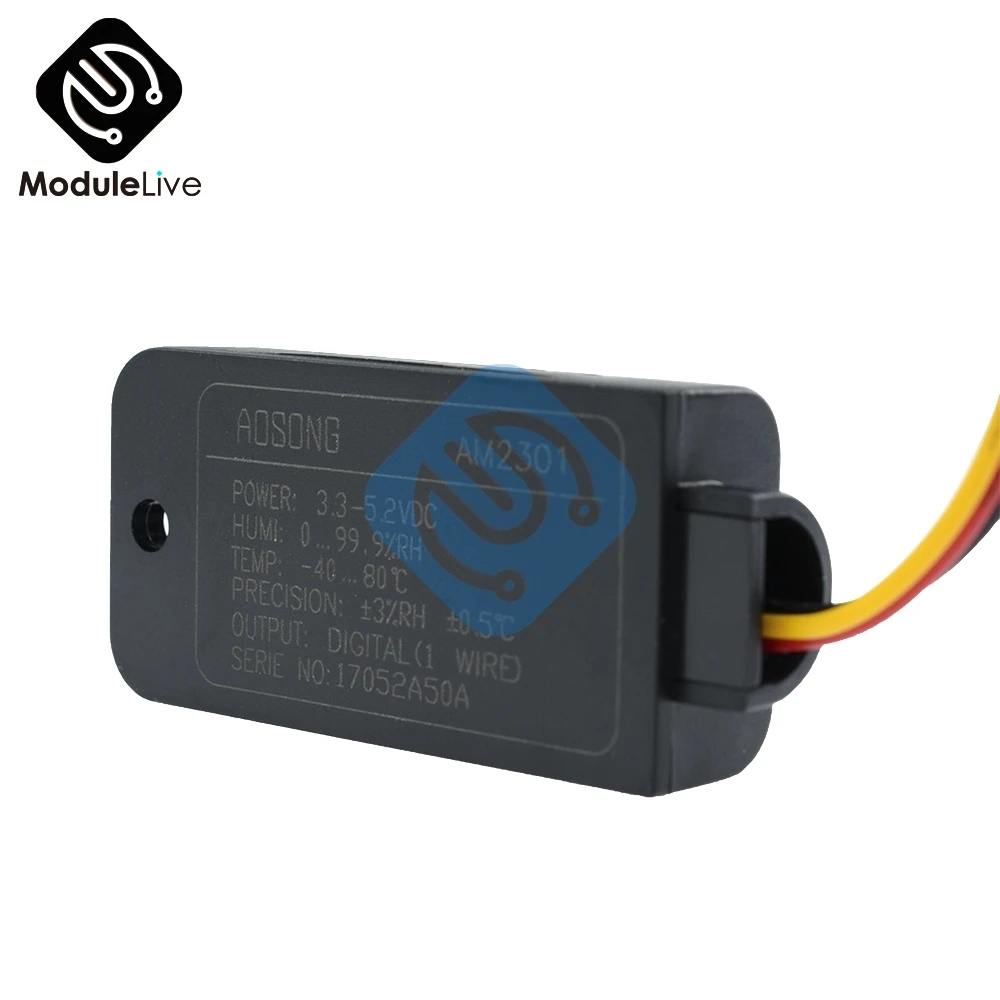 DHT21 AM2301 AM2302B 100% New Digital-output Relative Humidity & Temperature Sensor Module
DHT21 AM2301 AM2302B 100% New Digital-output Relative Humidity & Temperature Sensor Module