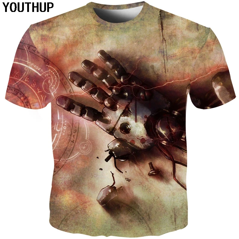YOUTHUP Anime Print 3D Male T Shirt Short Sleeve Top Tees Fashion Casual Men's tshirt Unique Design T shirts Male 3d tshirts
YOUTHUP Anime Print 3D Male T Shirt Short Sleeve Top Tees Fashion Casual Men's tshirt Unique Design T shirts Male 3d tshirts