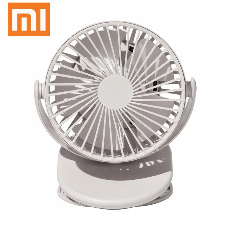 Мини-вентилятор XIAOMI MIJIA SOLOVE Clip портативный Перезаряжаемый Настольный вентилятор