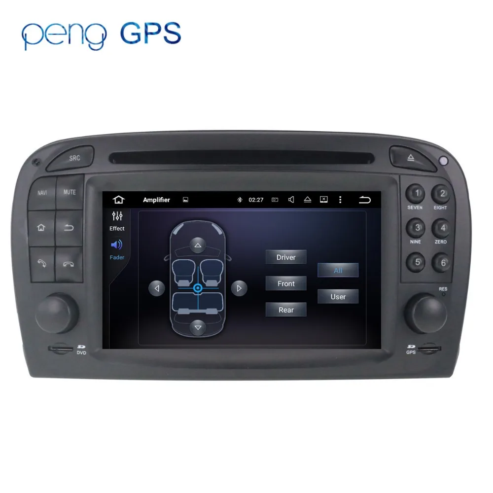 Автомобильная магнитола на Android 8 0 7 1 стереомагнитола для Mercedes Benz SL R230 SL500 2001-2007 без