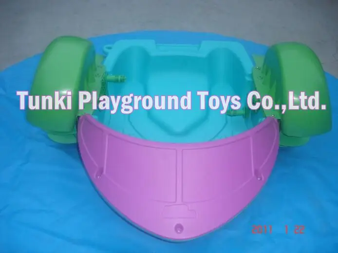 plastic hand paddler boat