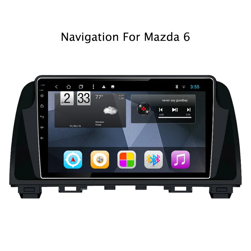 10 1 "2G ram 32G rom Восьмиядерный Android 8 автомобильный радиоприемник стерео для Mazda 6 2012