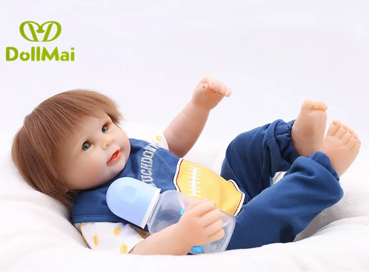 Reborn baby doll 50cm boy body full silicone reborn baby dolls real alive fake baby reborn bebe gift reborn menino bonecas
Reborn baby doll 50cm boy body full silicone reborn baby dolls real alive fake baby reborn bebe gift reborn menino bonecas