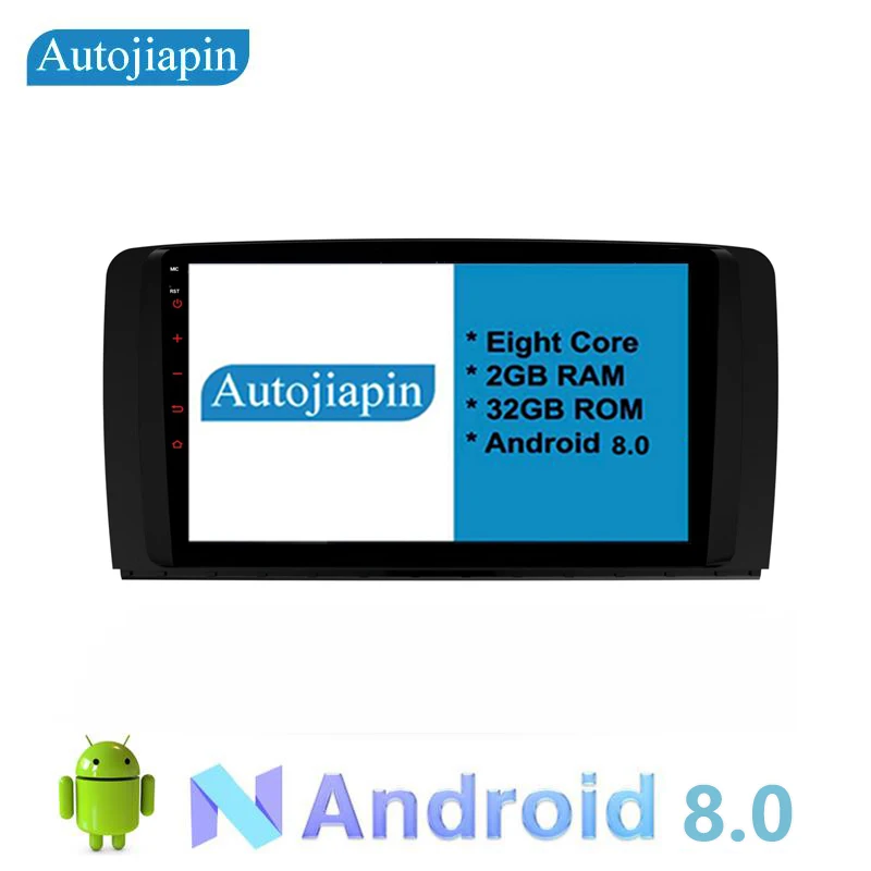 Autojiapin Восьмиядерный Android 8 0 2G Оперативная память плеер для автомобиля Mercedes Benz ML W164