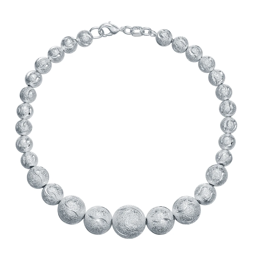UFOORO Fashion Silver Layers Charm Bracelet For Women Round Balls series connection Bracelet & Bangle Femme Party Jewelry
UFOORO Fashion Silver Layers Charm Bracelet For Women Round Balls series connection Bracelet & Bangle Femme Party Jewelry