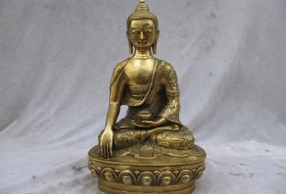 Collectible bronze lion statue S0317 Tibet Buddhism classical Brass Dragon frock Sakyamuni Buddha Hold bowl statuary
Collectible bronze lion statue S0317 Tibet Buddhism classical Brass Dragon frock Sakyamuni Buddha Hold bowl statuary