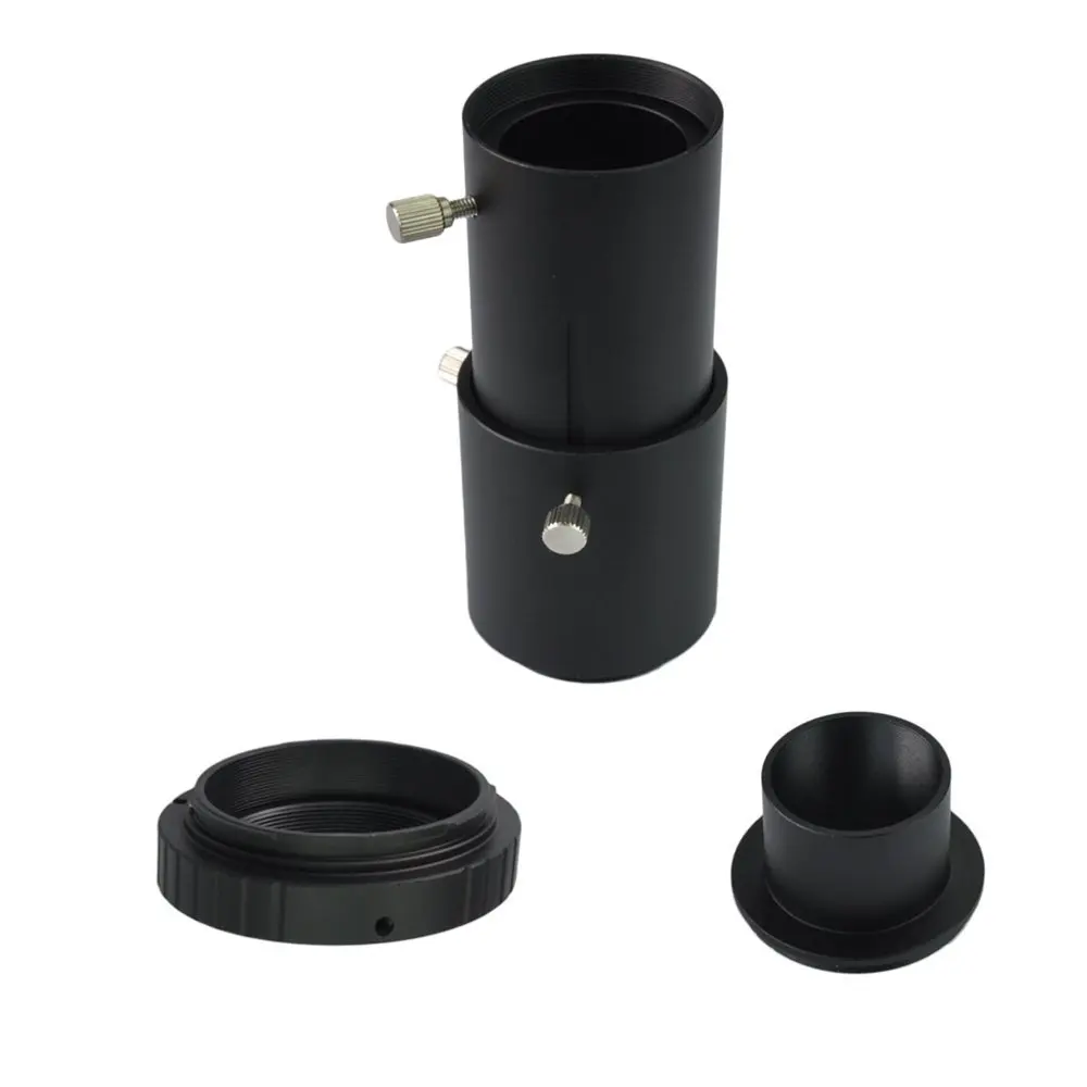 Telescope Camera Adapter Kit for Sony AF DSLR / SLR - Prime Focus and Projection - Fits Standard 1.25" Telescopes
Telescope Camera Adapter Kit for Sony AF DSLR / SLR - Prime Focus and Projection - Fits Standard 1.25" Telescopes