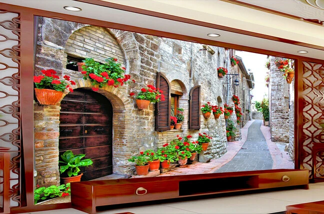 Custom photo wallpaper , village town streets for living room bedroom TV background wall waterproof papel de parede
Custom photo wallpaper , village town streets for living room bedroom TV background wall waterproof papel de parede