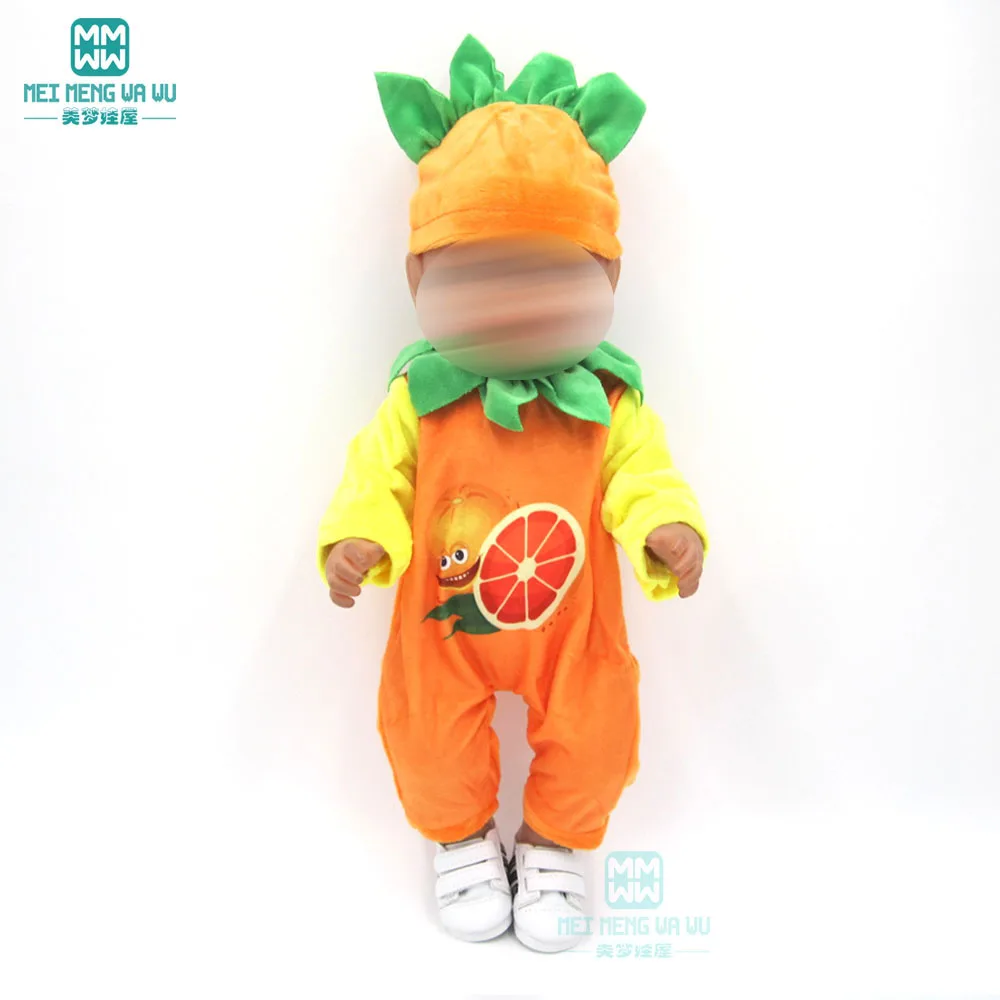 Doll cothes fashion Cartoon cow Baby jumpsuit for 17inch 43cm baby dolls accessories
Doll cothes fashion Cartoon cow Baby jumpsuit for 17inch 43cm baby dolls accessories