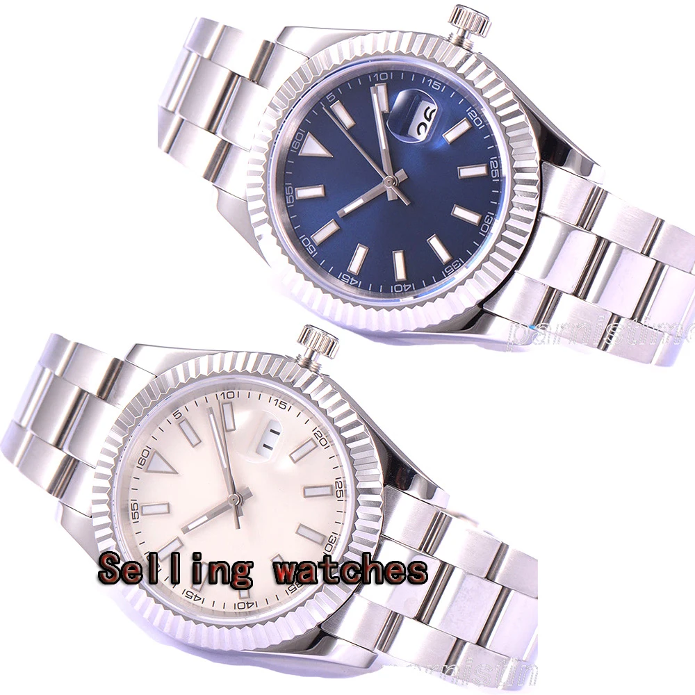 Classic Parnis 40mm men's watch luminous date magnifier sapphire glass Automatic movement Men's watch
Classic Parnis 40mm men's watch luminous date magnifier sapphire glass Automatic movement Men's watch