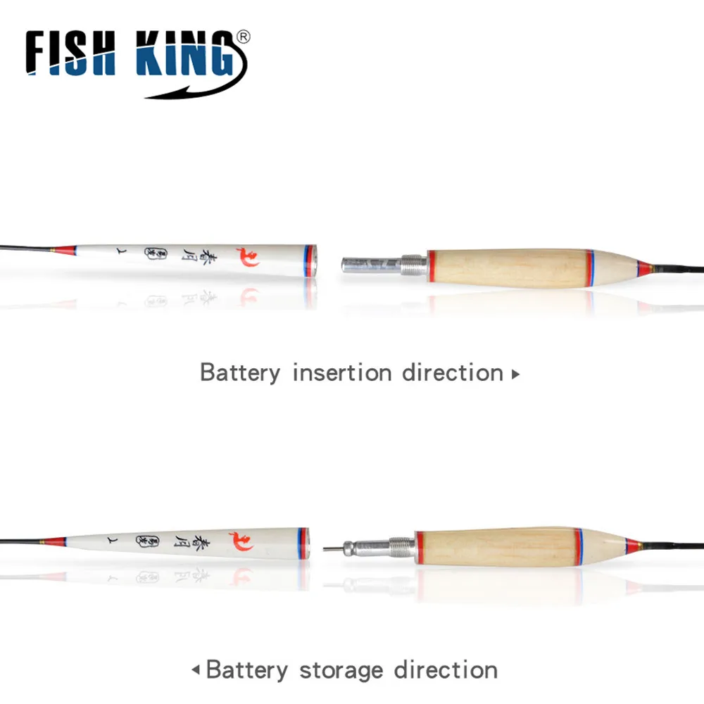 Рыболовный поплавок FISH KING 30 5/31 5/32 см СВЕТОДИОДНЫЙ Электрический светящийся