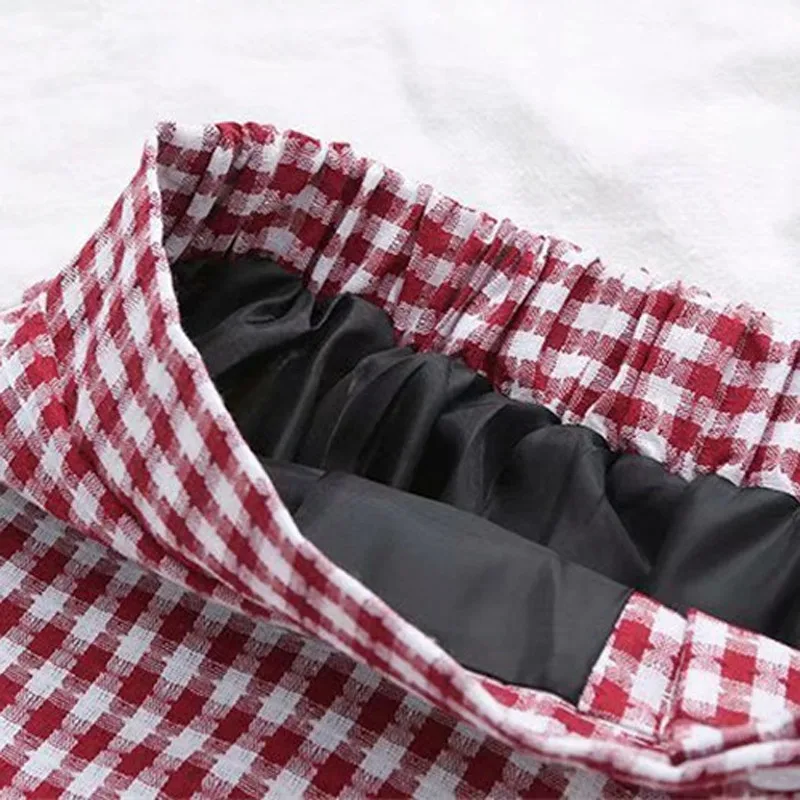 2020 New Summer Cotton Plaid Pencil Skirt Women Mermaid High Waist Work Wear Skirt Button Ruffles Trumpet Ladies Harajuku B064
2020 New Summer Cotton Plaid Pencil Skirt Women Mermaid High Waist Work Wear Skirt Button Ruffles Trumpet Ladies Harajuku B064