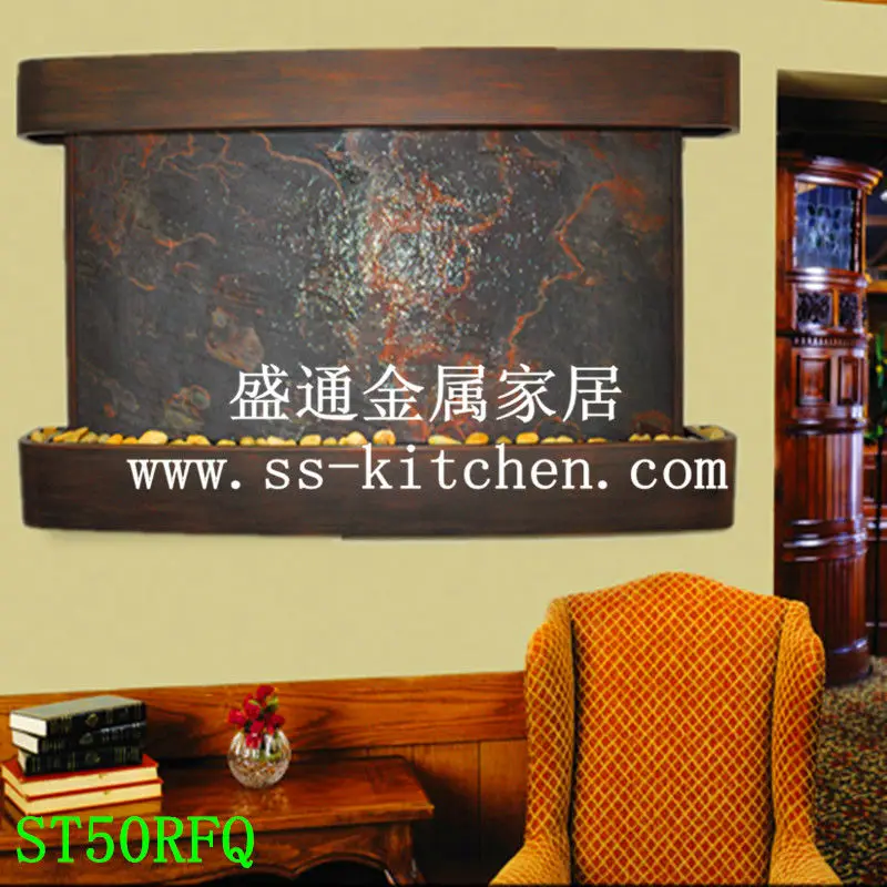 Antique Metal Crafts of Wall Water Fountain/Fengshui Waterfall/Water Features/Wall mounted Water wall for home decoration
Antique Metal Crafts of Wall Water Fountain/Fengshui Waterfall/Water Features/Wall mounted Water wall for home decoration