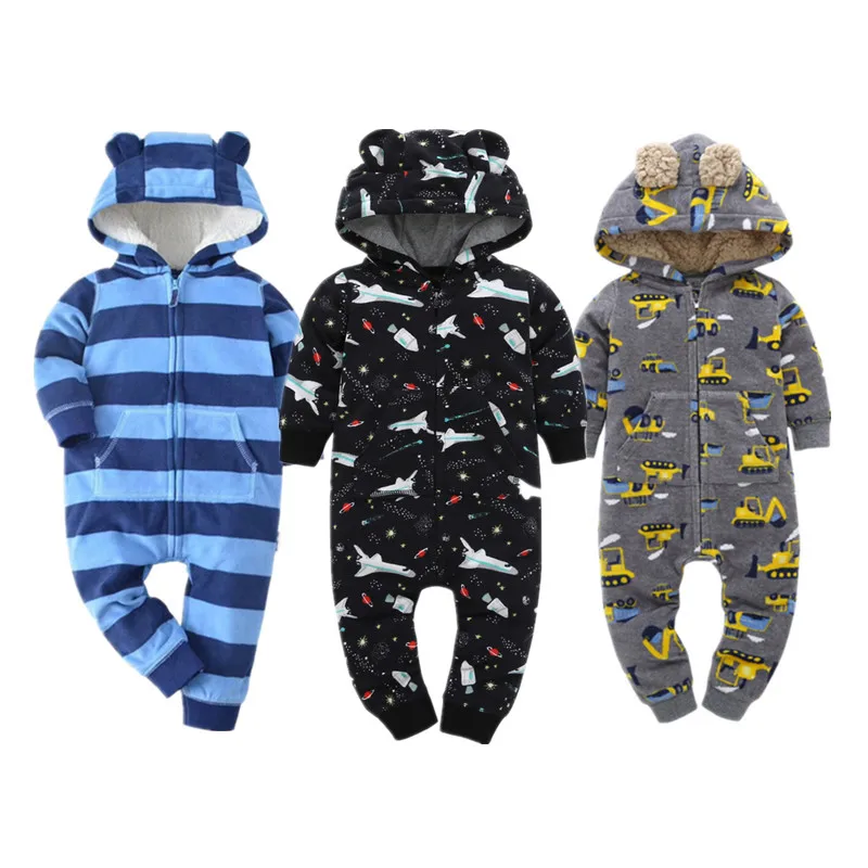 2017 Original New Arrival One-Piece Baby Boy Girl romper cotton zipper hooded outwear footed infant fleece Winter Fall clothes
2017 Original New Arrival One-Piece Baby Boy Girl romper cotton zipper hooded outwear footed infant fleece Winter Fall clothes