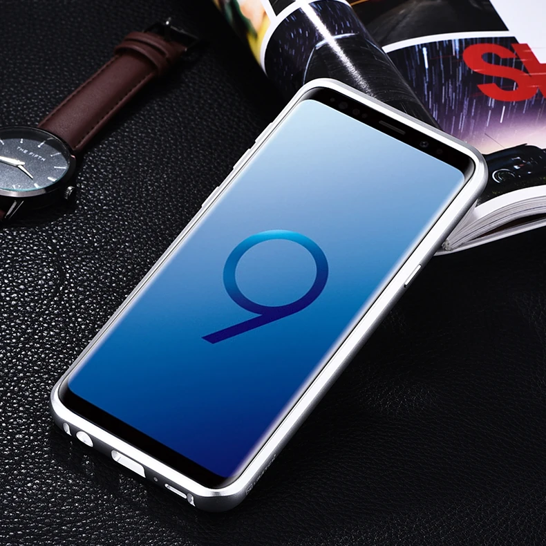 Original iMatch Metal Case For Samsung Galaxy S9/ S9 Plus Coque Genuine Leather Case Full protection Aluminum Metal Bumper Cover
Original iMatch Metal Case For Samsung Galaxy S9/ S9 Plus Coque Genuine Leather Case Full protection Aluminum Metal Bumper Cover
