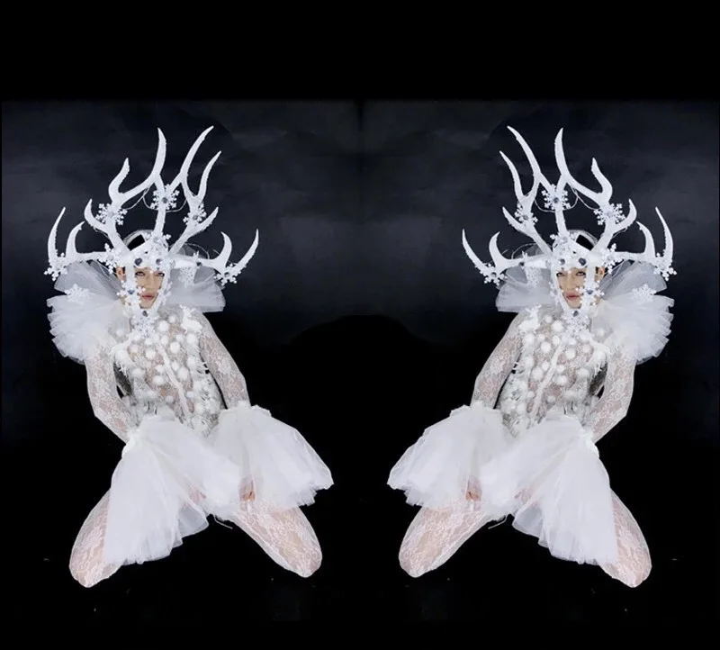 Led Antlers Stage Ballroom Costume Led Light Up Antlers Head Clothing Party Christmas Performance DJ Singer Clothes Dance Suit
Led Antlers Stage Ballroom Costume Led Light Up Antlers Head Clothing Party Christmas Performance DJ Singer Clothes Dance Suit