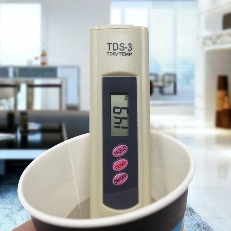 Digital TDS Meter Water Quality Purity Tester Portable Pen Portable Filter Measuring Test Tool
Digital TDS Meter Water Quality Purity Tester Portable Pen Portable Filter Measuring Test Tool