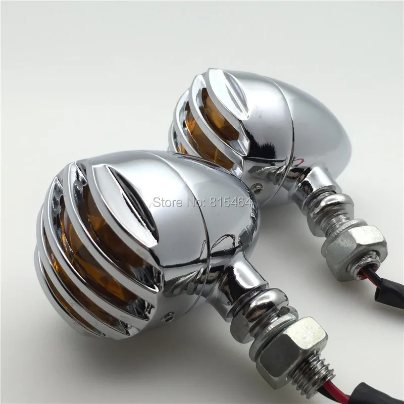 Yecnecty 12V Bullet Motorcycle Turn Indicator Signal Light Chrome Motos Accessories Blinkers For Cafe Racer Harley Davidson
Yecnecty 12V Bullet Motorcycle Turn Indicator Signal Light Chrome Motos Accessories Blinkers For Cafe Racer Harley Davidson
