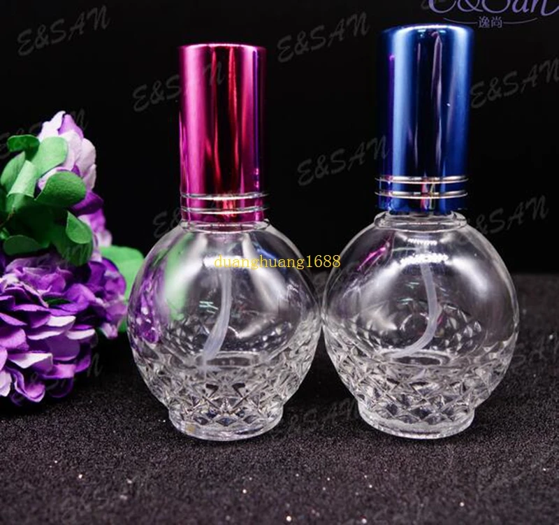 12ML round bottom diamond pattern transparent glass cosmetic perfume bottle spray sub-bottle#31234
12ML round bottom diamond pattern transparent glass cosmetic perfume bottle spray sub-bottle#31234