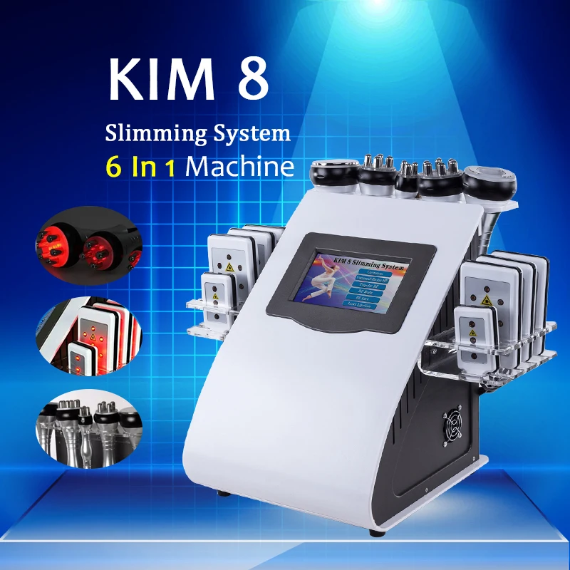 Portable 6 In 1 Ultrasound Cavitation Machine 40K Cavitation RF Multipolar Tripolar Vacuum Laser Slimming Machine
Portable 6 In 1 Ultrasound Cavitation Machine 40K Cavitation RF Multipolar Tripolar Vacuum Laser Slimming Machine