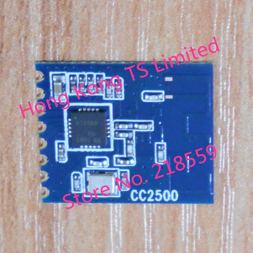 VT-CC2500-M1 SMD wireless transceiver module CC2500 active RFID 2.4G wireless data transmission module
VT-CC2500-M1 SMD wireless transceiver module CC2500 active RFID 2.4G wireless data transmission module