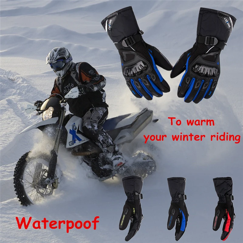 Touch ScreenWaterpoof Warm Long Riding Protective Gloves Guantes Full Finger Gloves
Touch ScreenWaterpoof Warm Long Riding Protective Gloves Guantes Full Finger Gloves