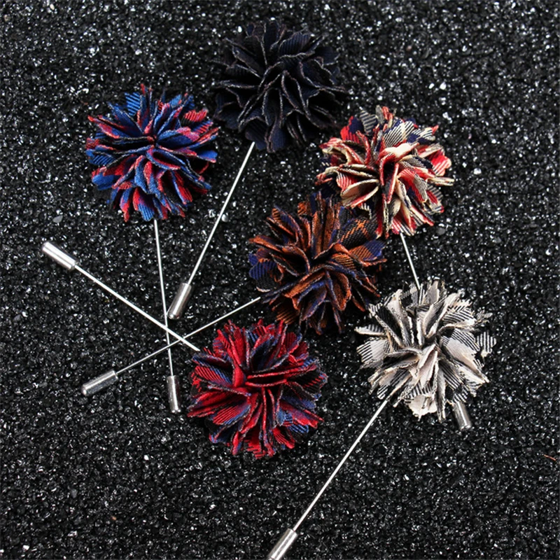 Wholesale New classic 5Pcs/Lot Handmade Flower Lapel Pin Men's Suit Long Corsage Brooches For Wedding Gifts
Wholesale New classic 5Pcs/Lot Handmade Flower Lapel Pin Men's Suit Long Corsage Brooches For Wedding Gifts