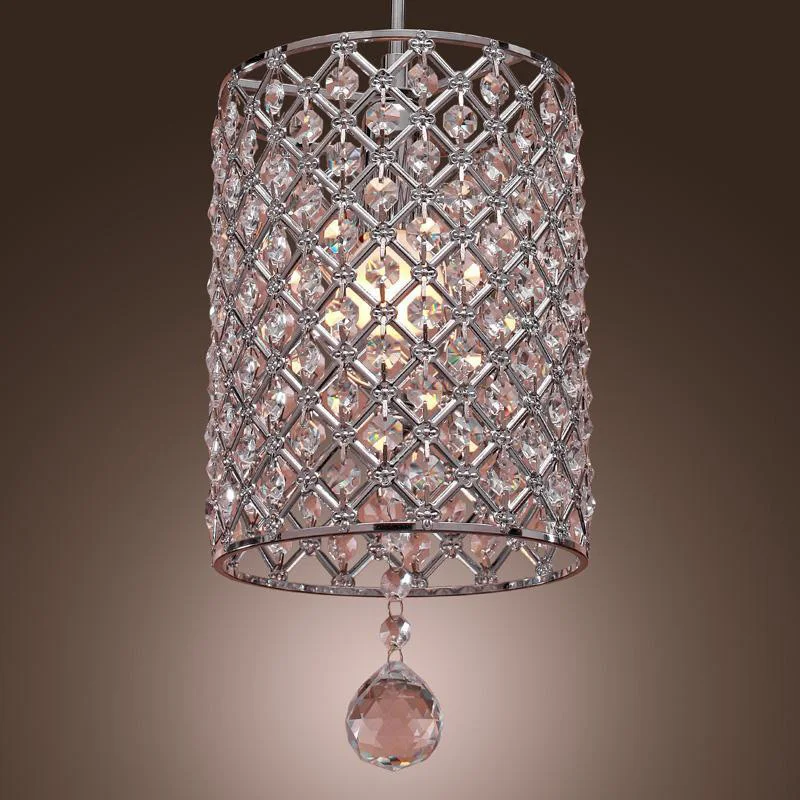 Antique Crystal Bedroom Lighting Fixture Cylindrical Pendant Light Hanging Lamp Fixtures CL127
Antique Crystal Bedroom Lighting Fixture Cylindrical Pendant Light Hanging Lamp Fixtures CL127
