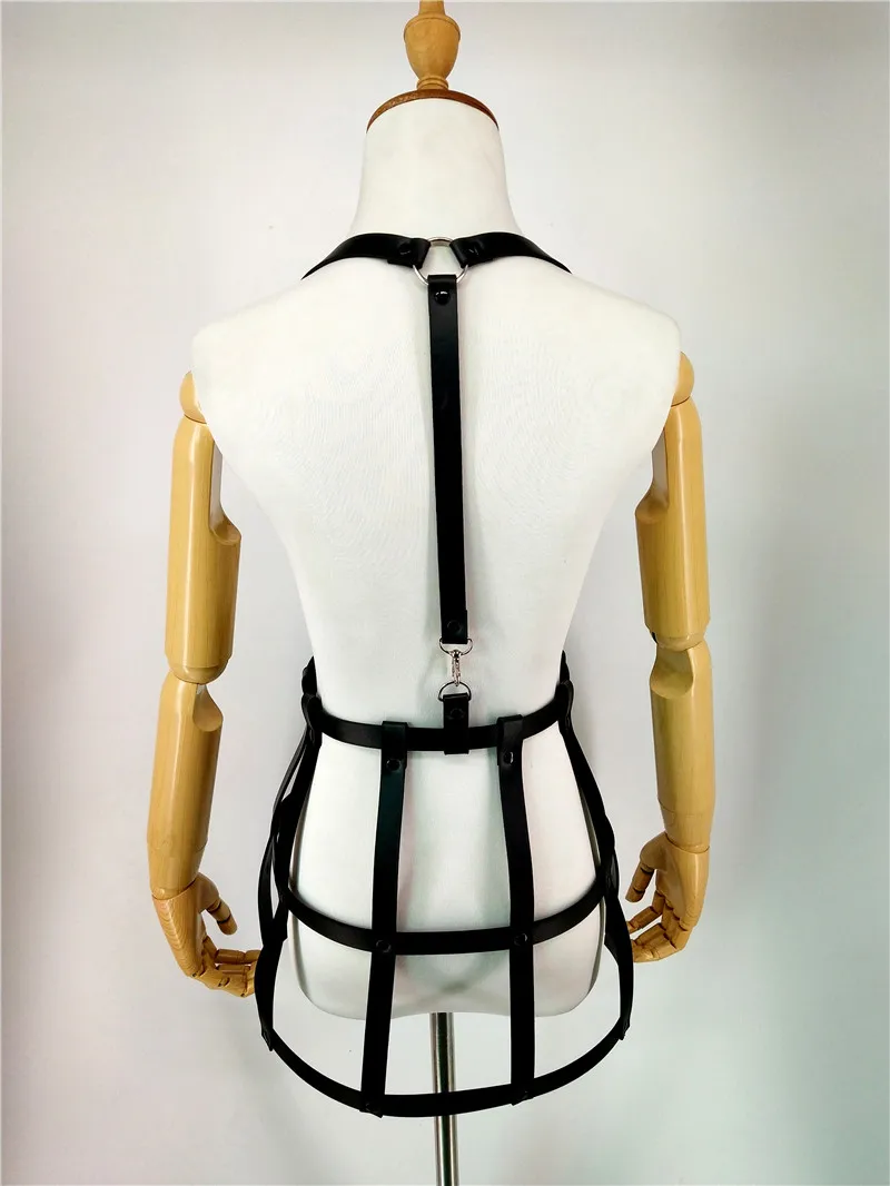 B.CYQZ New Goth Leather Harness Sexy Women Body Lingerie Bondage Dress Strap Garter Belt Nightclub Party Suspender Sword Belt
B.CYQZ New Goth Leather Harness Sexy Women Body Lingerie Bondage Dress Strap Garter Belt Nightclub Party Suspender Sword Belt