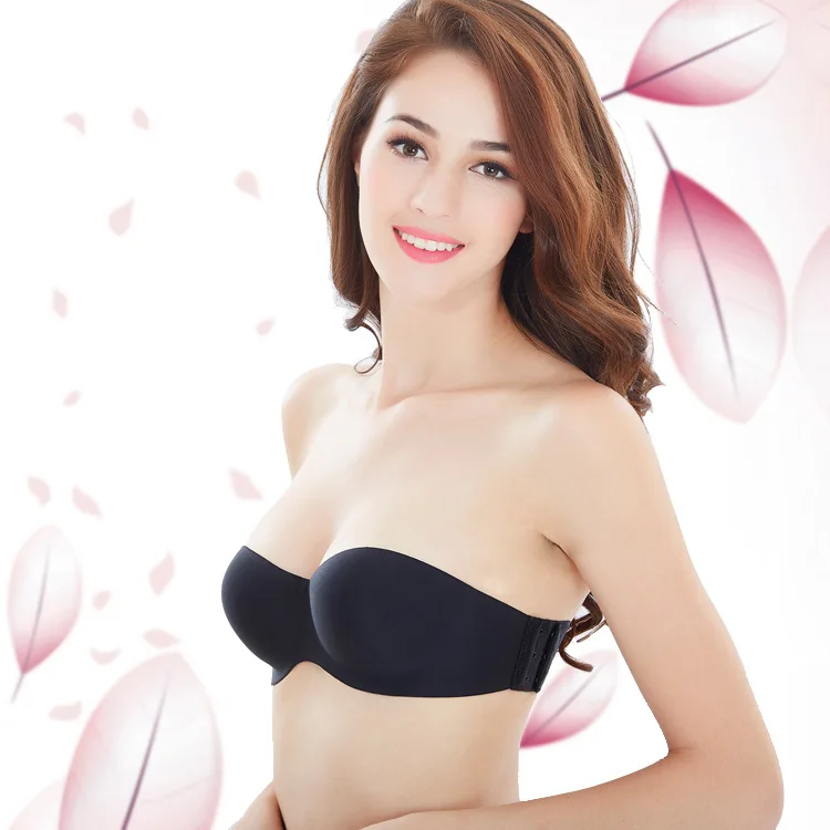 Big size Strapless women Bra one-piece Seamless bra Invisible Wedding bra Woven T-Shirt 1/2 Half A B Cup anti slip push up bra
Big size Strapless women Bra one-piece Seamless bra Invisible Wedding bra Woven T-Shirt 1/2 Half A B Cup anti slip push up bra