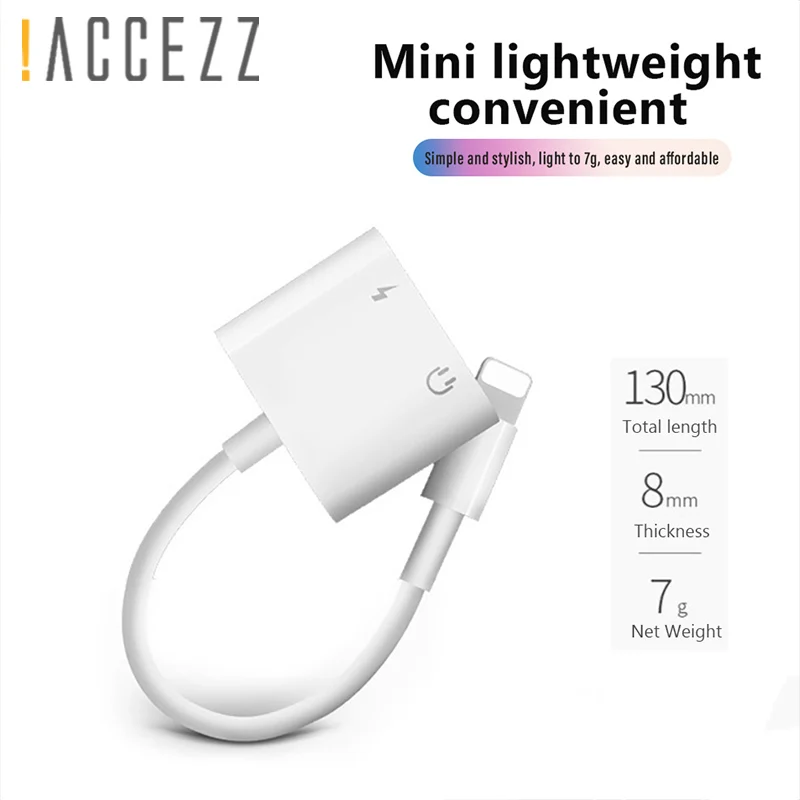 !ACCEZZ Charge Lighting Adapter For iPhone X 7 8 plus XS MAX Splitter 3.5mm Earphone Jack Listening Aux Cable Connecter Adapters
!ACCEZZ Charge Lighting Adapter For iPhone X 7 8 plus XS MAX Splitter 3.5mm Earphone Jack Listening Aux Cable Connecter Adapters