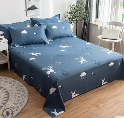 1pc Deers Design Bed Sheet Nature Cotton Flat Sheet Beddings Eco Printing Bed Cover Without Pillowcases
1pc Deers Design Bed Sheet Nature Cotton Flat Sheet Beddings Eco Printing Bed Cover Without Pillowcases