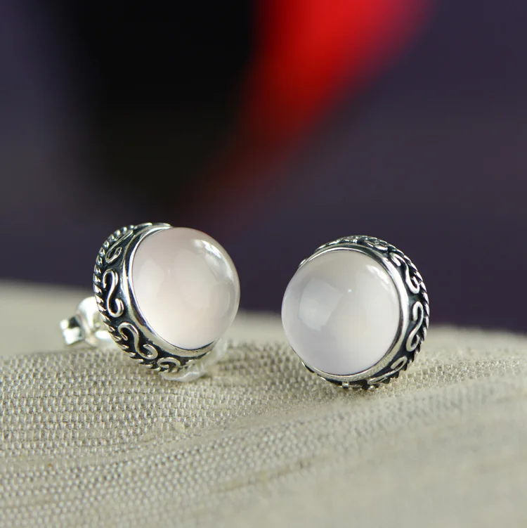 2018 Direct Selling S925 Mosaic Jewelry Wholesale Original Antique Round Natural Crystal Powder Hibiscus Stone Ear Nail Female
2018 Direct Selling S925 Mosaic Jewelry Wholesale Original Antique Round Natural Crystal Powder Hibiscus Stone Ear Nail Female
