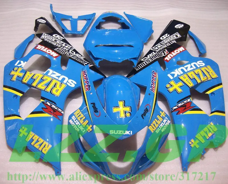 Injection Fairing kit for SUZUKI GSXR600 750 04 05 Blue GSXR600 750 2004 2005 GSXR600 GSXR750 04 05 GSXR600 750 K4 04 05
Injection Fairing kit for SUZUKI GSXR600 750 04 05 Blue GSXR600 750 2004 2005 GSXR600 GSXR750 04 05 GSXR600 750 K4 04 05